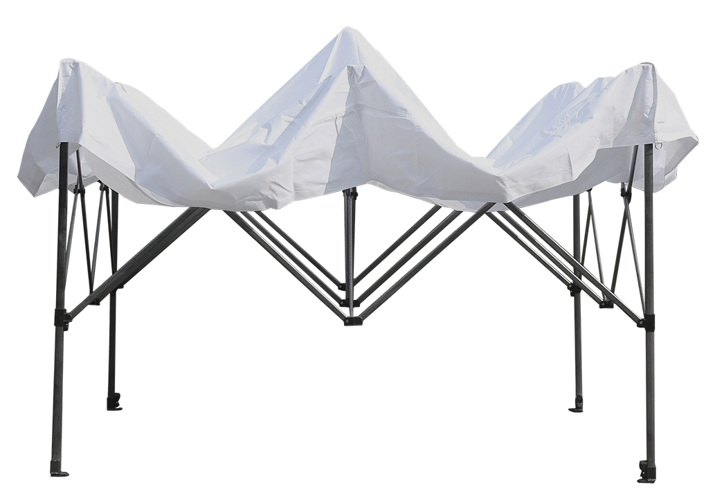 barnum pliée toile blanche